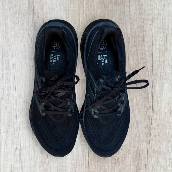 Adidas Ultraboost 22 Black Running Shoes Womens 9 Lightweight Boost Sneakers - Picture 10 of 12
